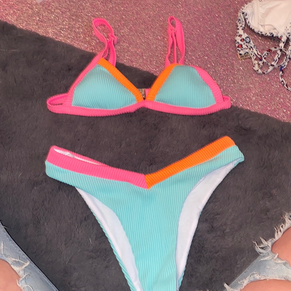 Colorful swimsuit